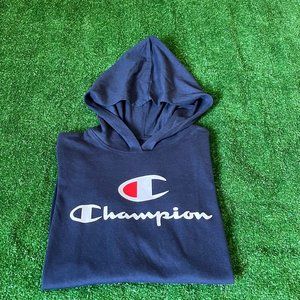 Champion Youth Authentic Athleticwear  Blue Lightweight Pullover Hoodie Size L